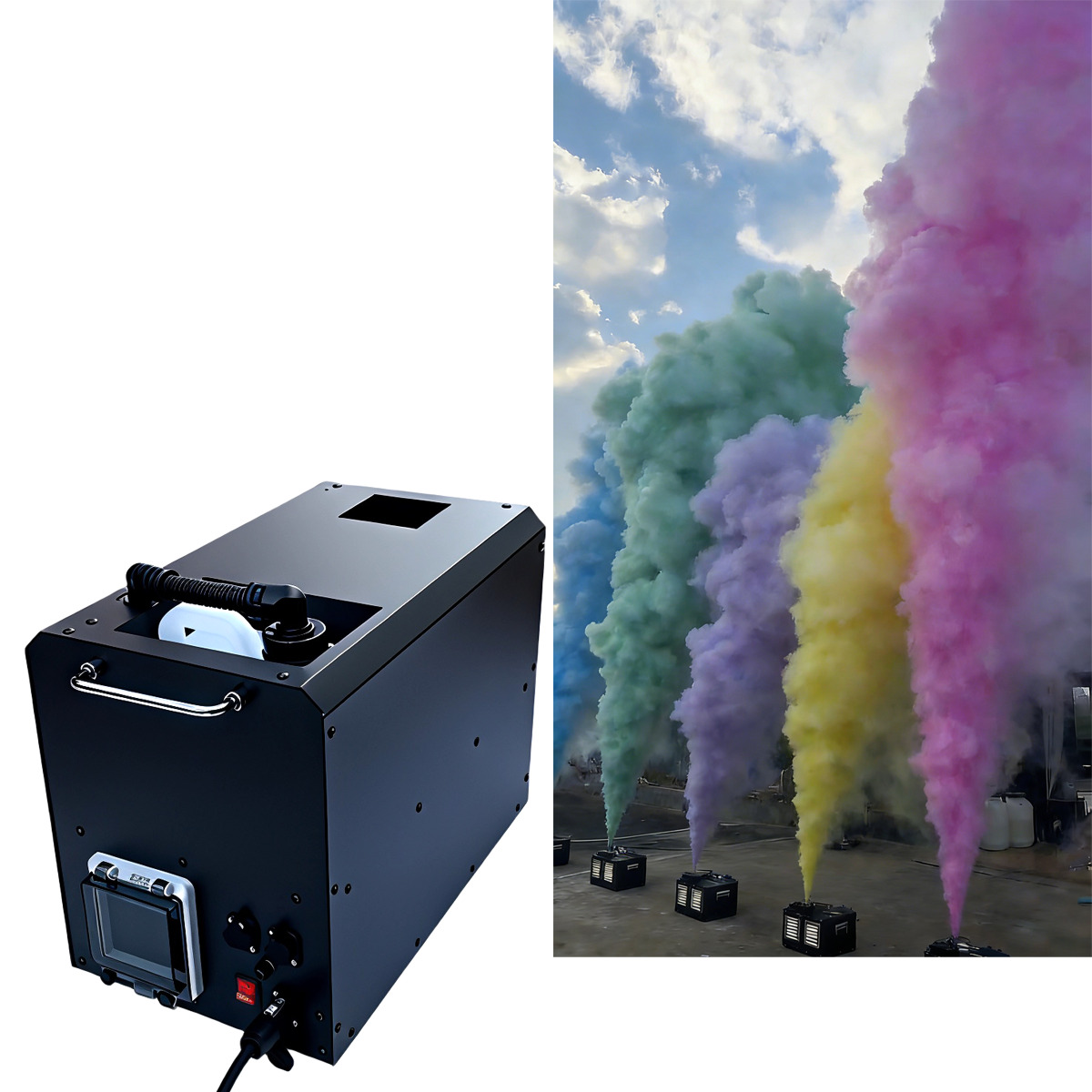 Event Party Dj - Color Fog Smoke Machine Stage Effect