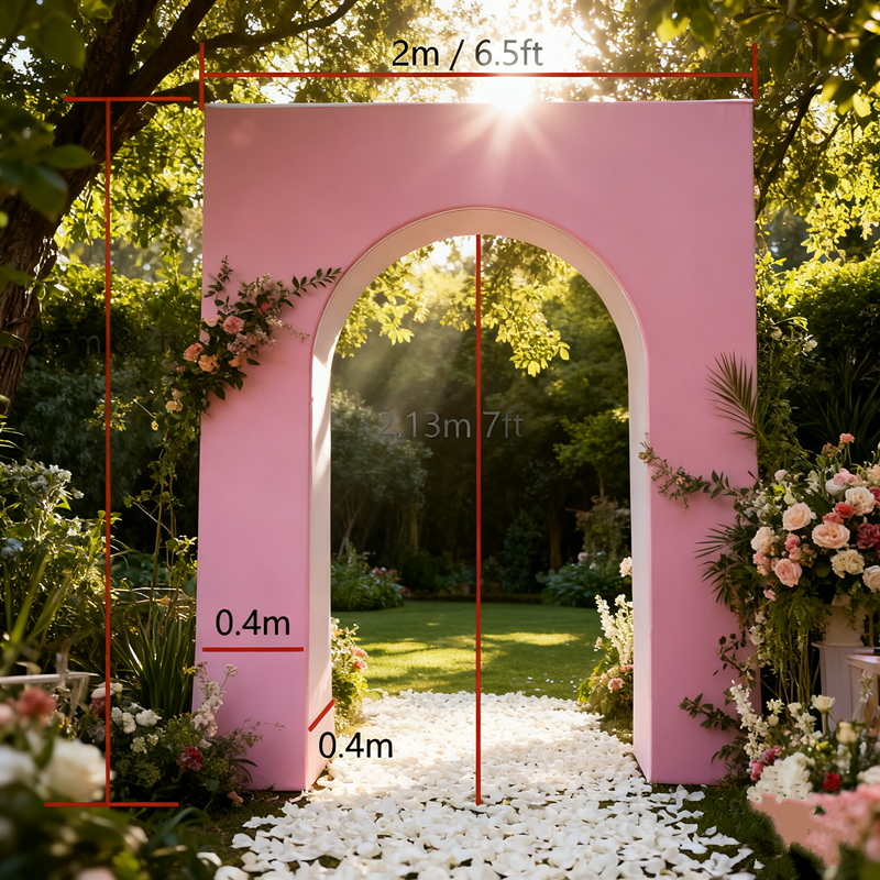 Photo Booth Frame - Wedding Party 3D Door Frame Arch