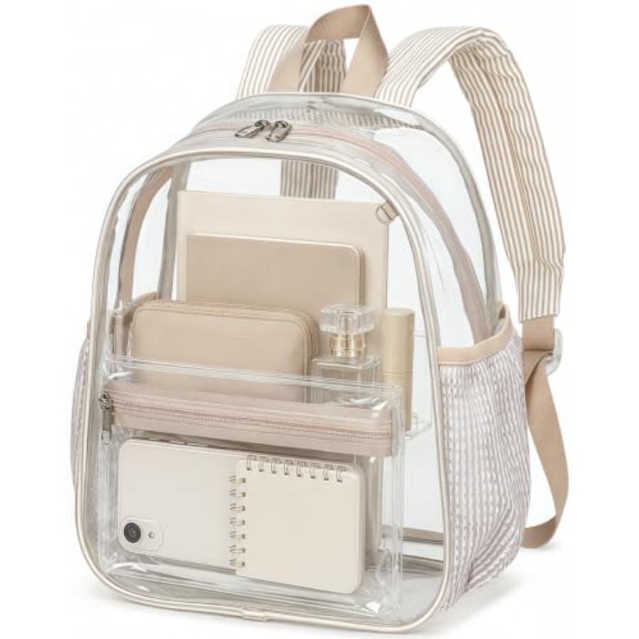 Event & Party Supply - Mini Clear Backpack for Stadium Events,