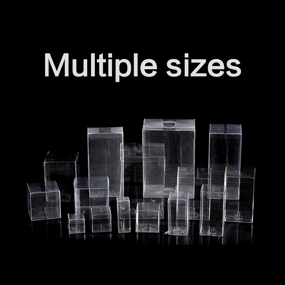 Event Party Box - 50pcs Clear PVC Plastic Box Wedding