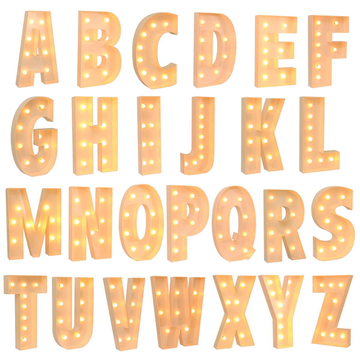 Led Balloon Light - 91.5CM Giant Letter Led Light Frame