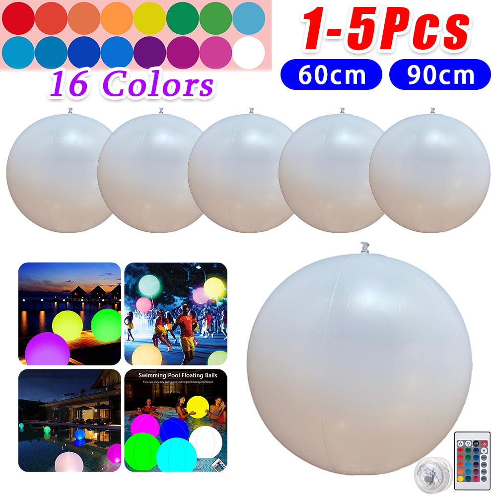 Led Balloon Light - LED Glowing Balloon 16 Colors Garden