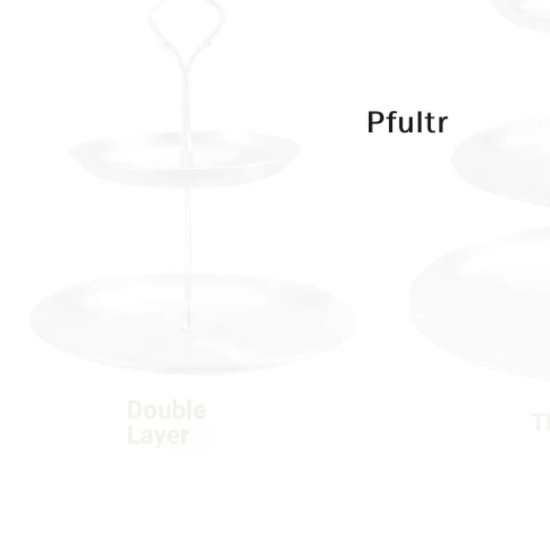 Cupcake Stand Tier - /PFU/Silver 2/3-Tier Cake Stand Party Dessert