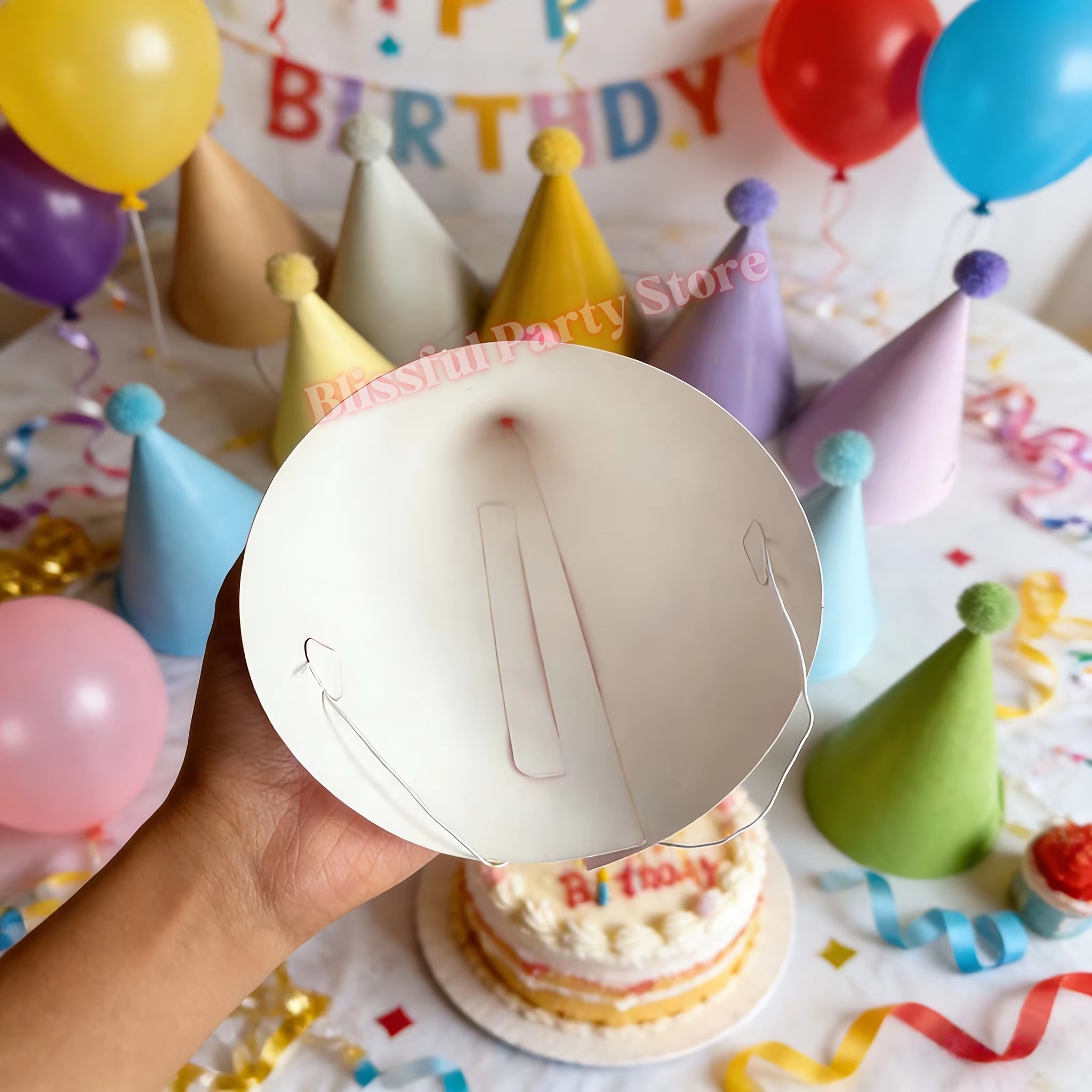 Colorful Birthday Party Hats M - огляд і ціна Party Hat Cone