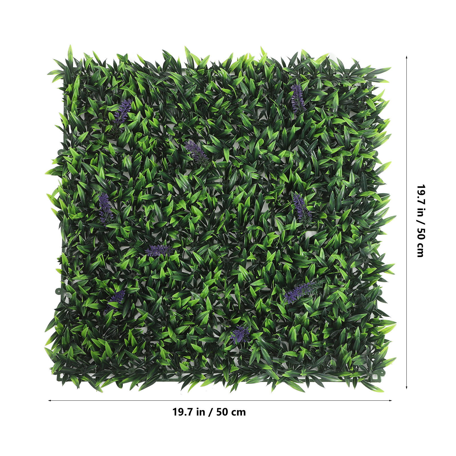 50*50cm Artificial Lawn Plant  - огляд і ціна Flower Wall Panel