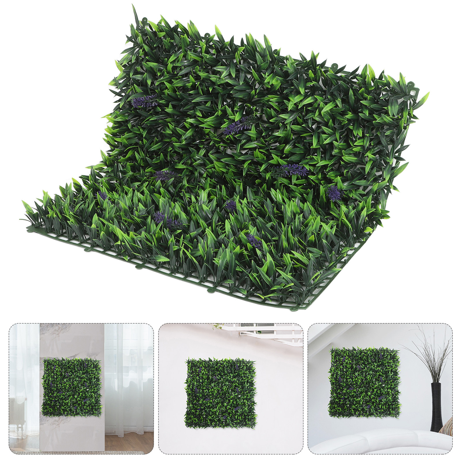 50*50cm Artificial Lawn Plant  - огляд і ціна Flower Wall Panel