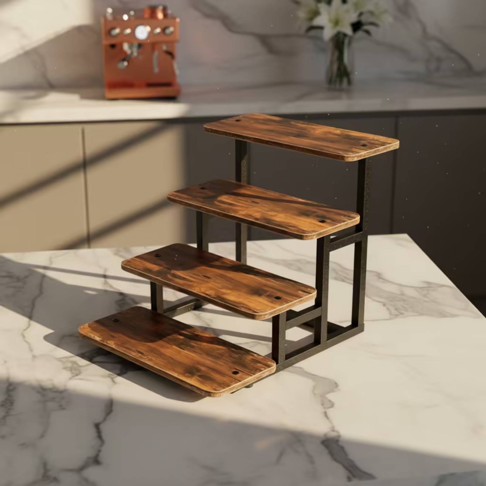 4-Tier Display Stand Tabletop  - огляд і ціна Cupcake Stand Tier