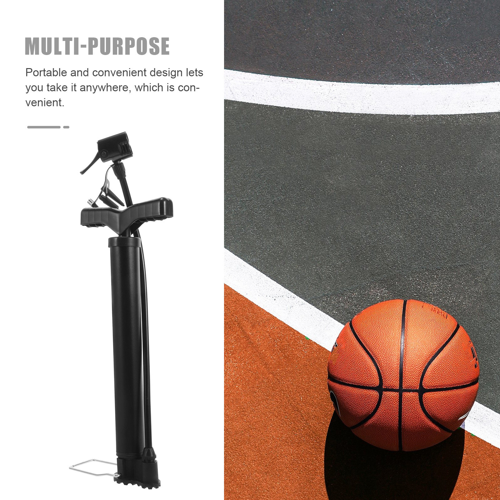Heavy Duty Steel Ball Pump Por - огляд і ціна Balloon Pump Hand