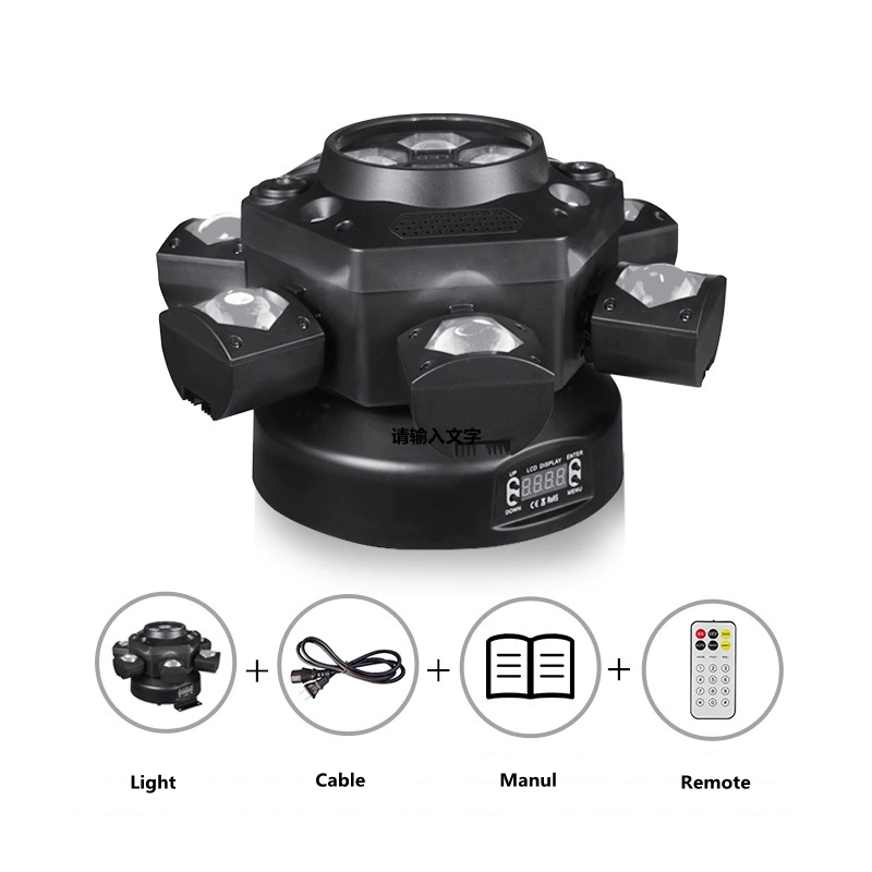 dj disco lighting 10x10w cree  - огляд і ціна Event Party Dj