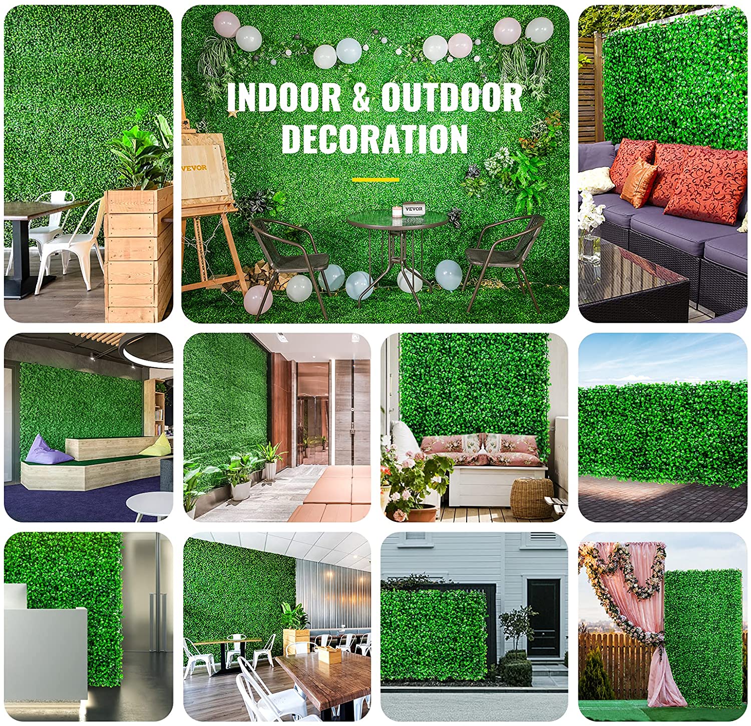SucceBuy Artificial Plant Wall - огляд і ціна Flower Wall Panel