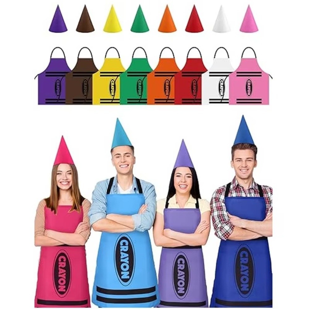 New Colorful Crayon Themed Gno - огляд і ціна Party Hat Cone