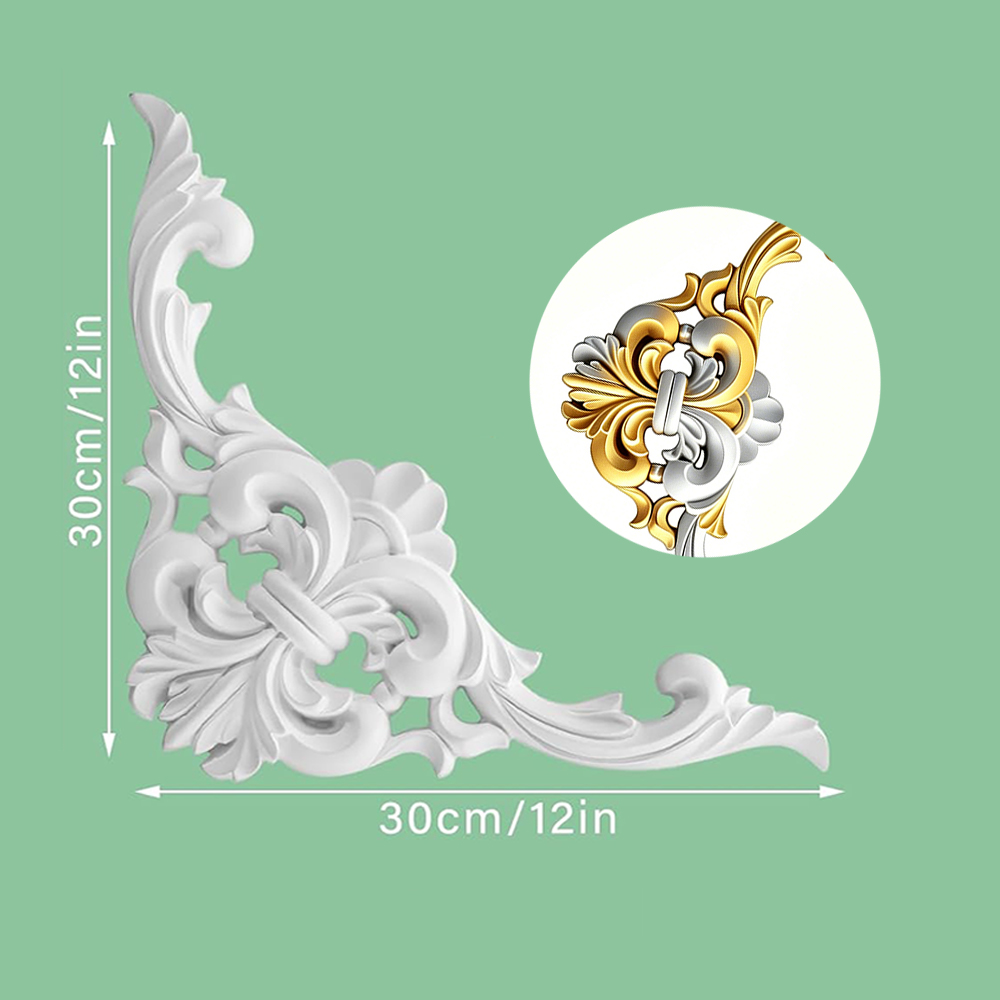 PU Ceiling Molding Kit Corner  - огляд і ціна Flower Wall Panel