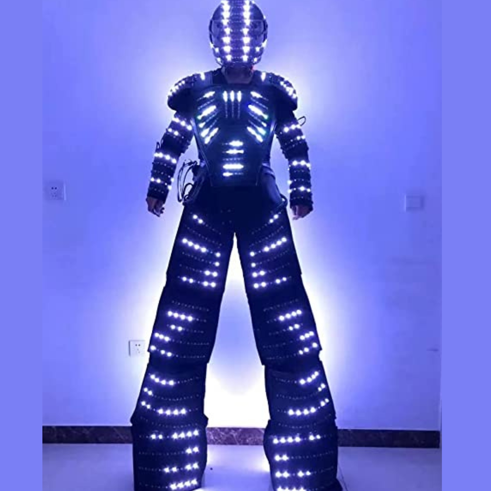 Adult LED Robot Costume Lumino - огляд і ціна Event Party Dj