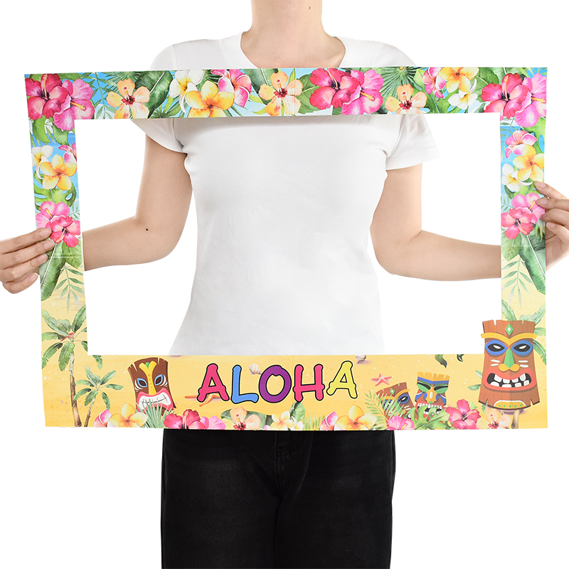 Hawaiian Party Aloha Photo Boo - огляд і ціна Photo Booth Frame