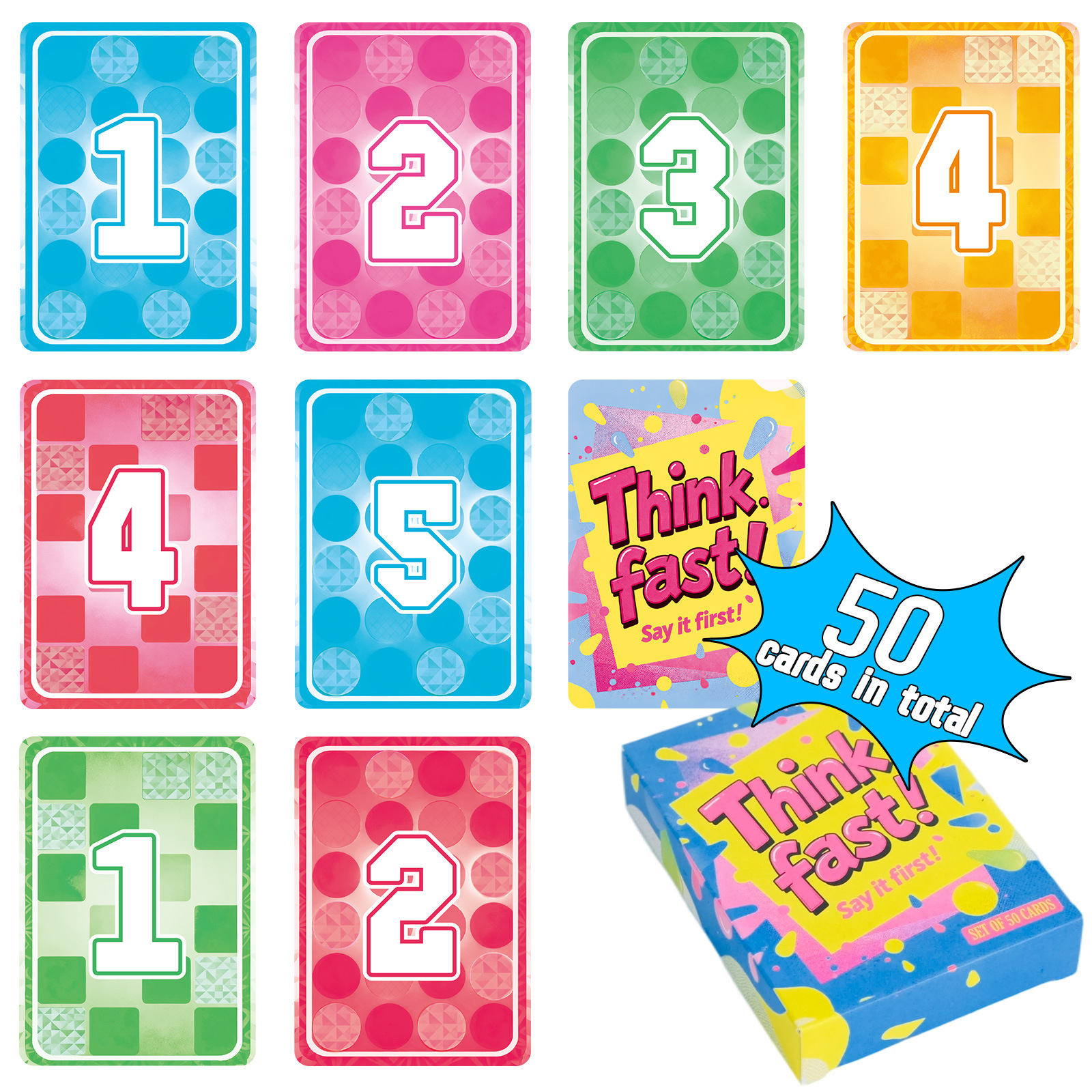 1 Box Quick Thinking Number Pu - огляд і ціна Event Party Box