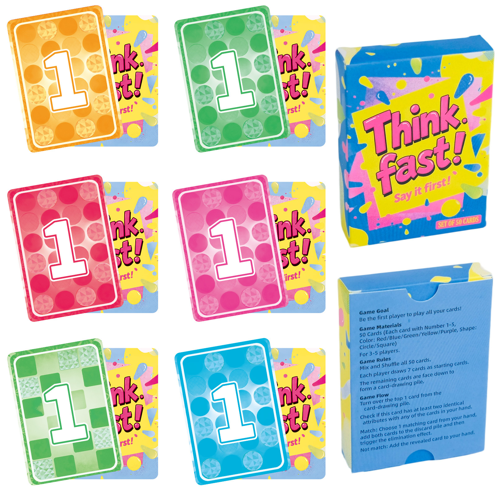 1 Box Quick Thinking Number Pu - огляд і ціна Event Party Box
