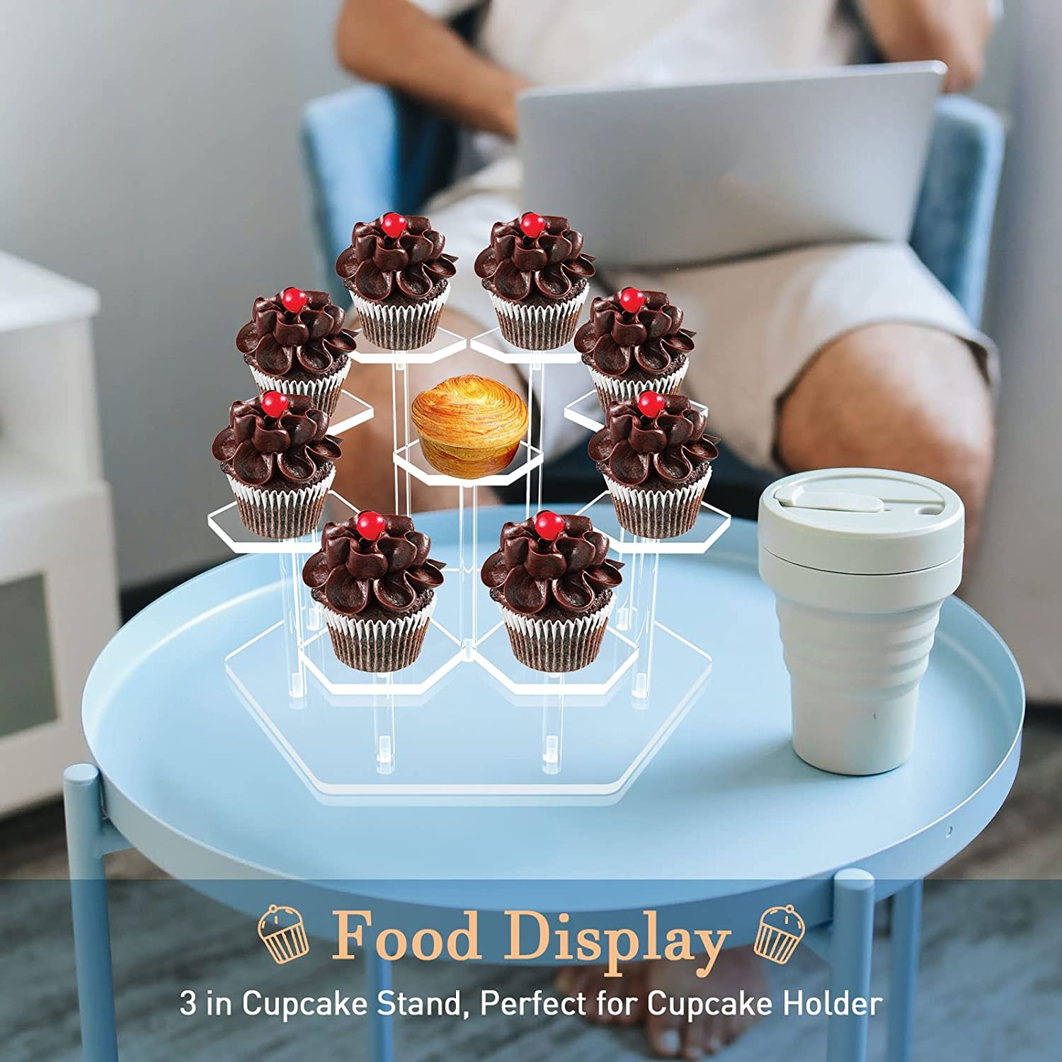 8/9 Tier Acrylic Display Stand - огляд і ціна Cupcake Stand Tier