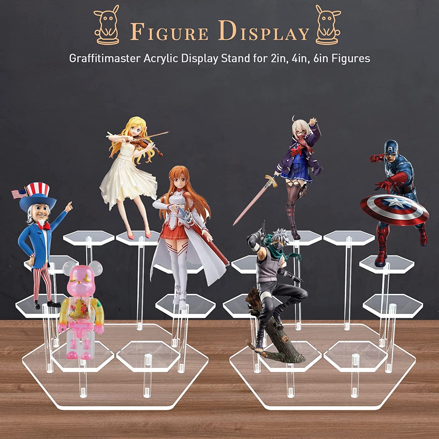 8/9 Tier Acrylic Display Stand - огляд і ціна Cupcake Stand Tier