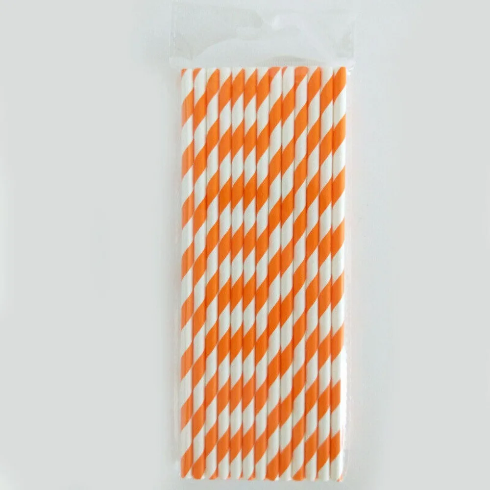 100 Bulk Packed Paper Straws P - огляд і ціна Paper Straw Color