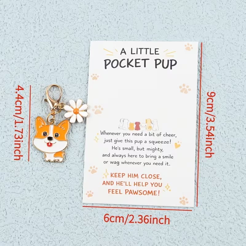 10 Cute Cartoon Puppy Keychain - огляд і ціна Event Supplies