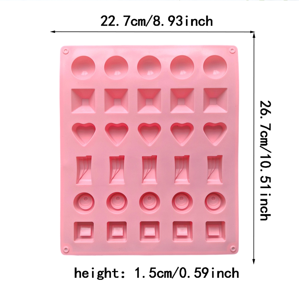 30 hole 6 sets of semi-circula - огляд і ціна Cupcake Stand Tier