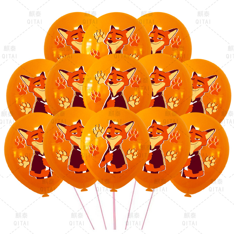New Zootopia Balloons Wild Ani - огляд і ціна Event Supplies