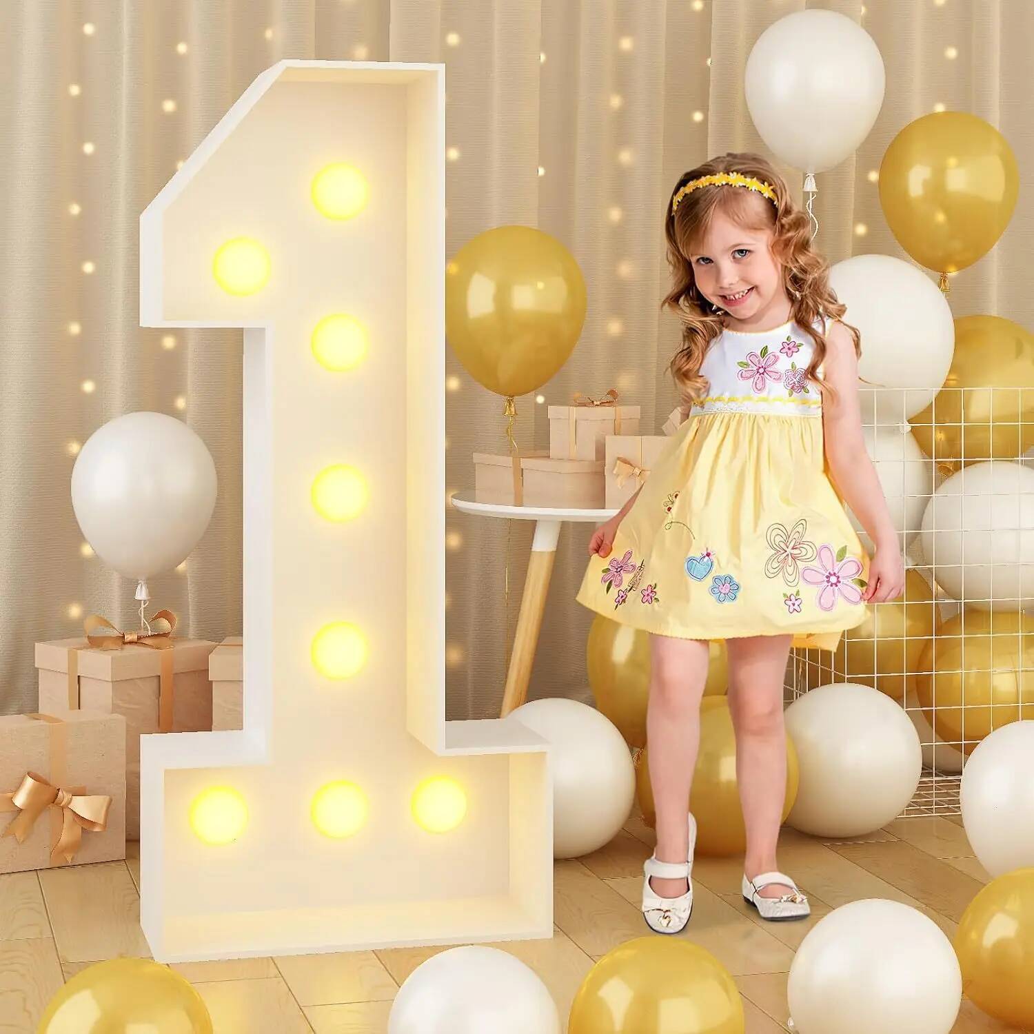 Giant Number Led Light for Kid - огляд і ціна Led Balloon Light