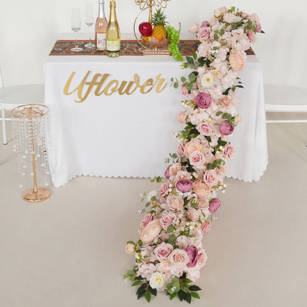 Uflower 200cm Pink Rose Hydran - огляд і ціна Flower Wall Panel