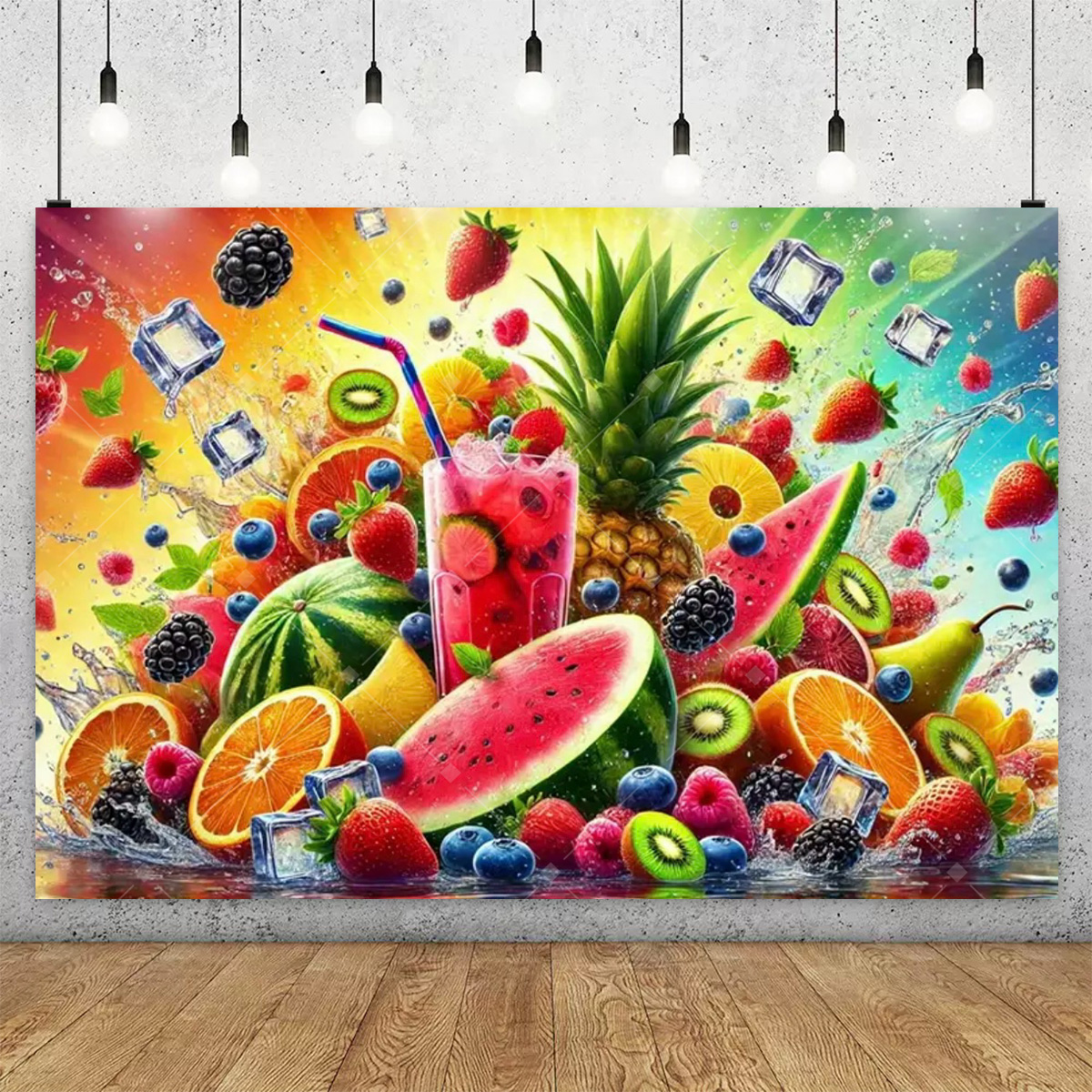 3D Colorful Fruit Party Decora - огляд і ціна Party Event Supply Store