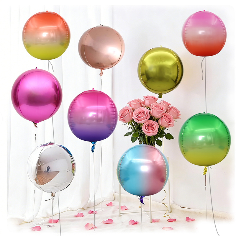 5pcs 10 18 22 Inch 4D Round Me - огляд і ціна Party Event Supply Store