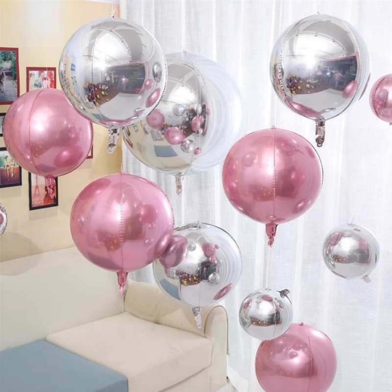 5pcs 10 18 22 Inch 4D Round Me - огляд і ціна Party Event Supply Store