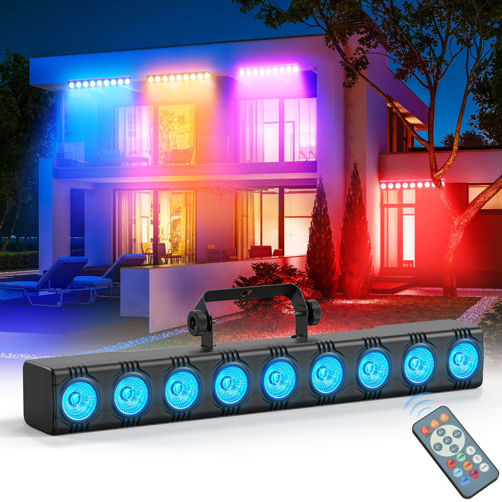 36W RGB Wall Washer Flood Ligh - огляд і ціна Event Party Dj