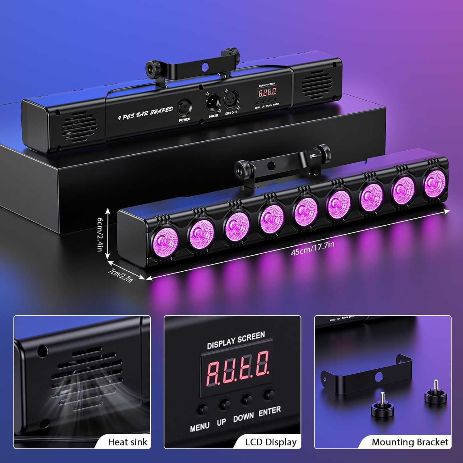 36W RGB Wall Washer Flood Ligh - огляд і ціна Event Party Dj
