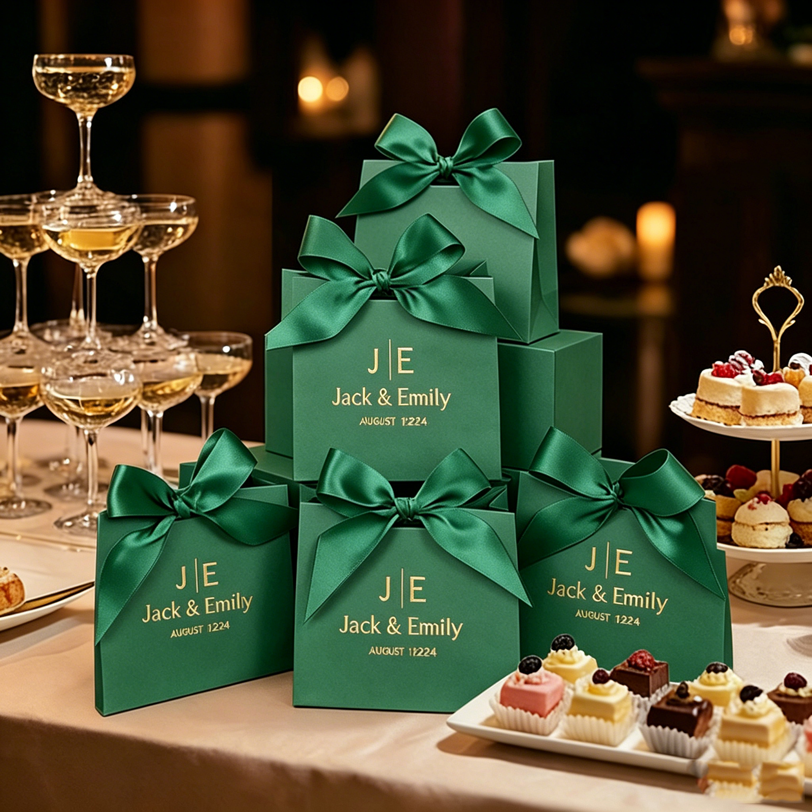 10PCS Customizable Wedding Fav - огляд і ціна Event Party Box