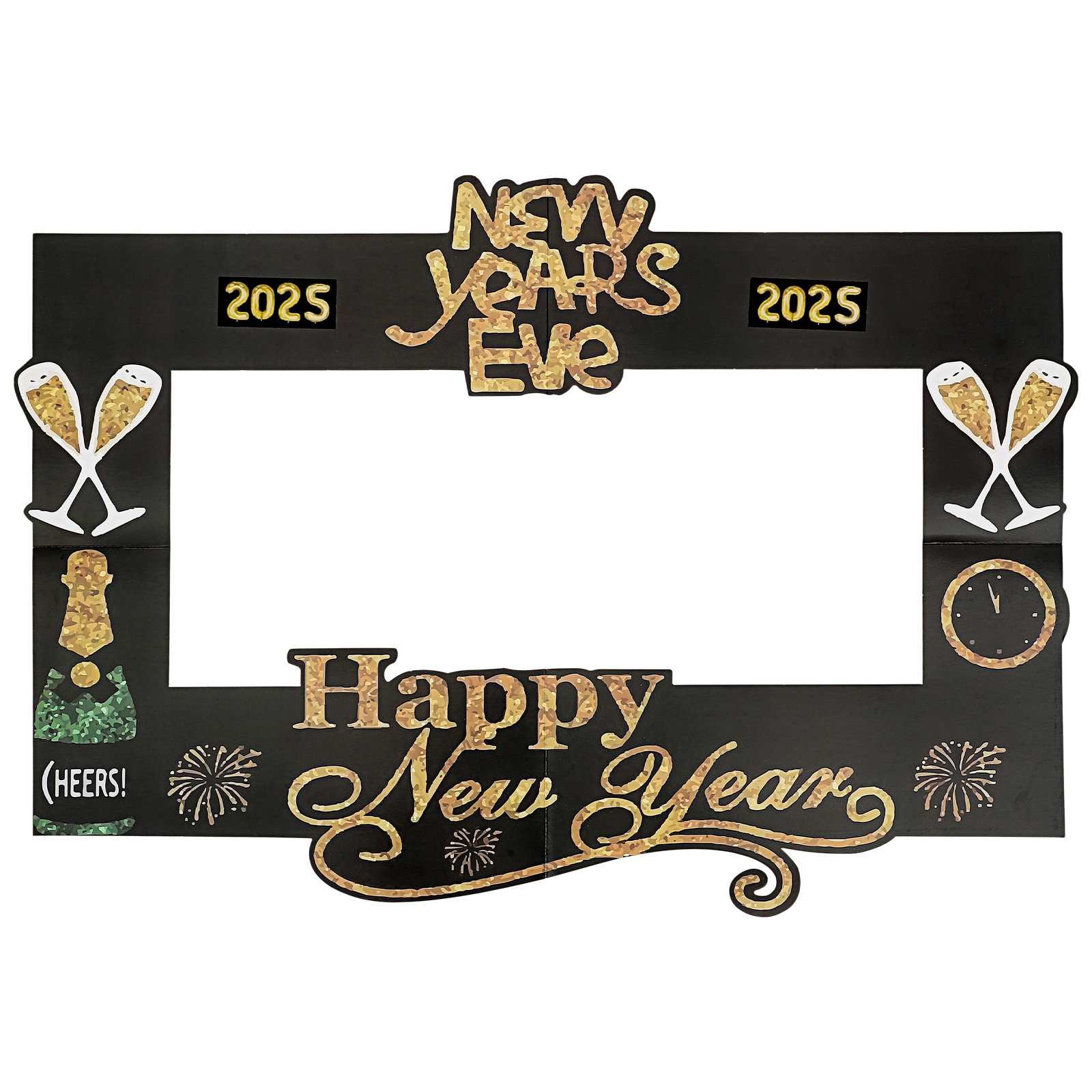 2025 New Year's Eve Photo Prop - огляд і ціна Photo Booth Frame