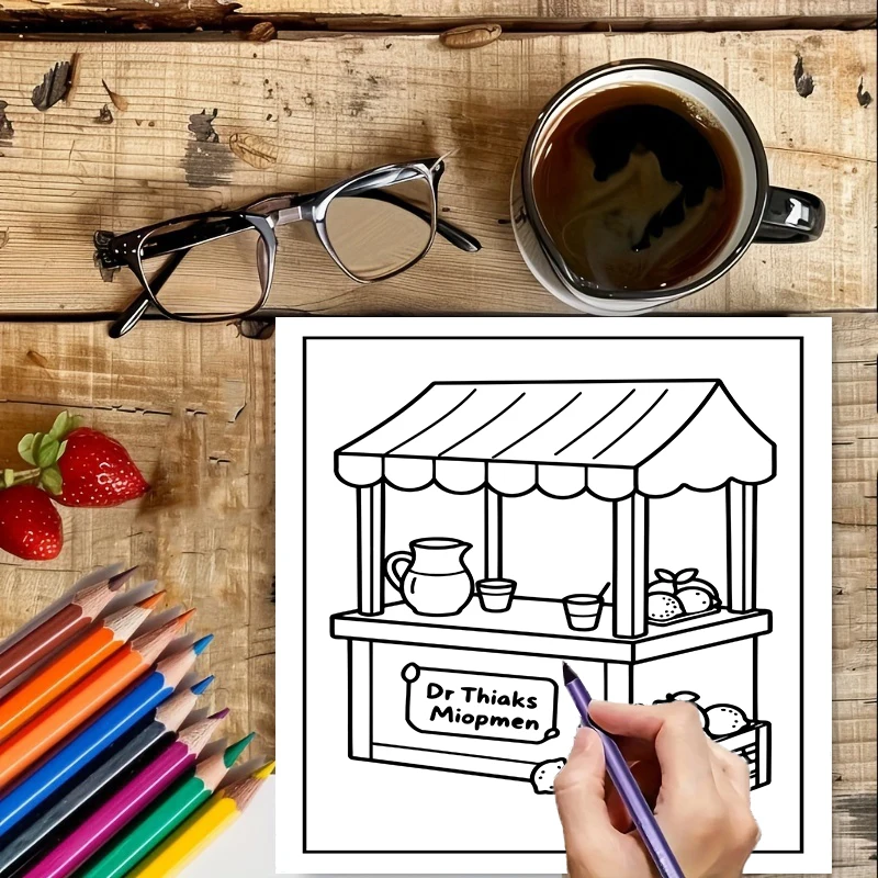 Coloring Book Little Spaces fo - огляд і ціна Event Supplies