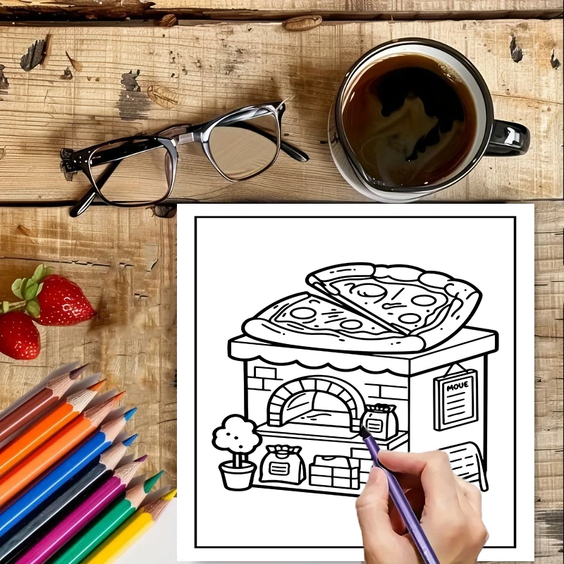 Coloring Book Little Spaces fo - огляд і ціна Event Supplies