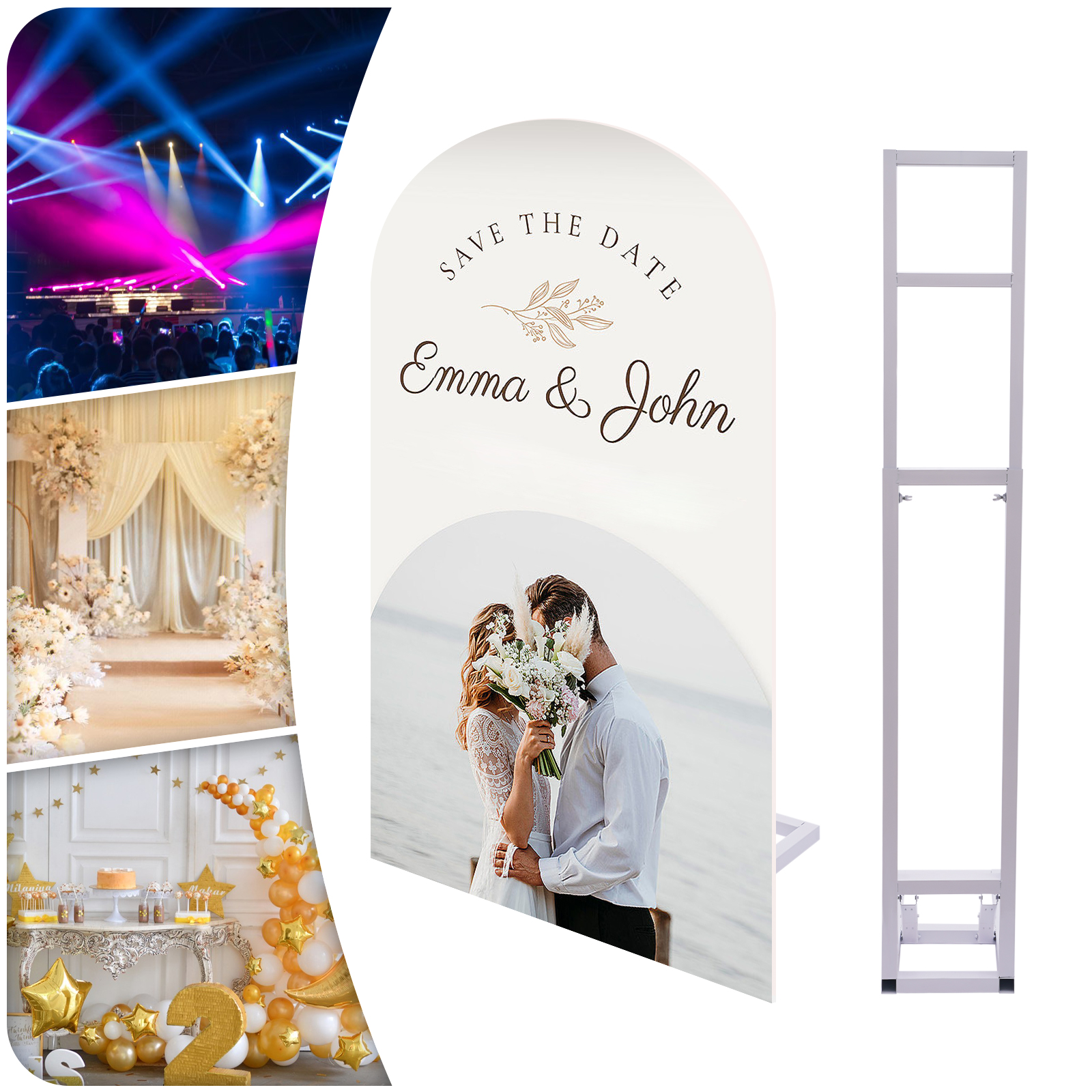 Wedding Arch Backdrop Stand Ev - огляд і ціна Photo Booth Frame