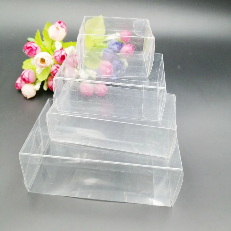 50pcs 4xBxC Rectangle Transpar - огляд і ціна Event Party Box