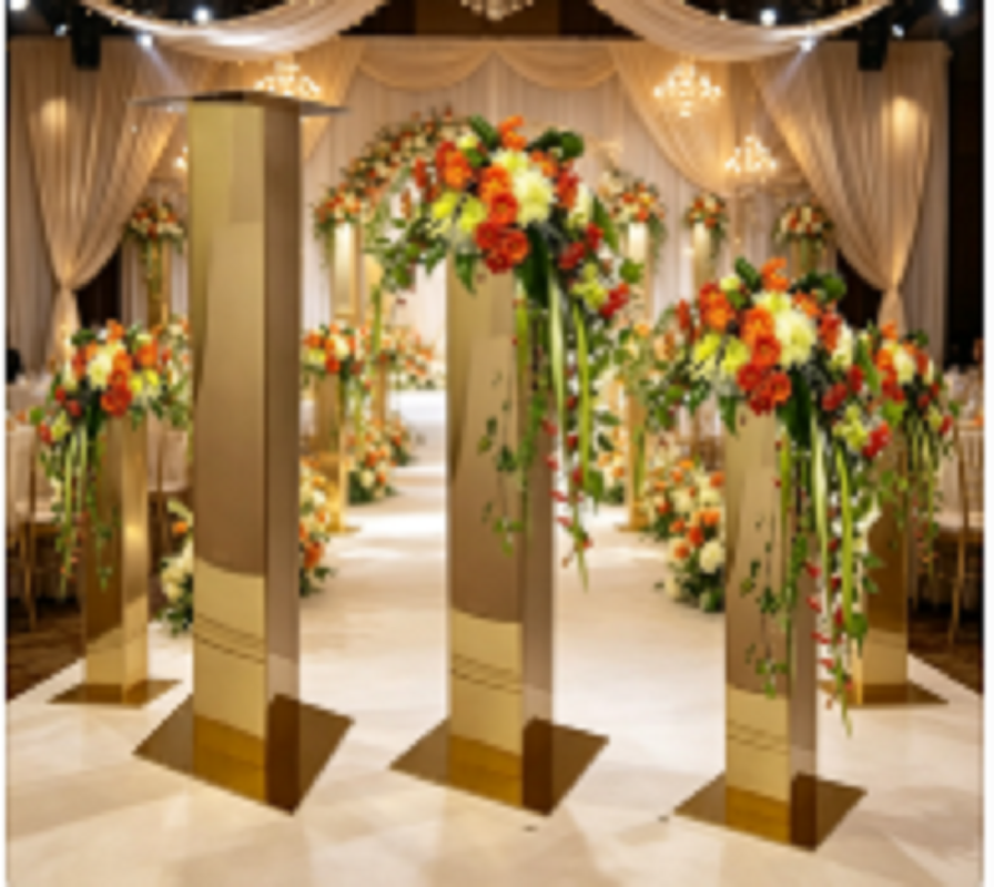 Metal Vase And Stainless Steel - огляд і ціна Party Event Supply Store