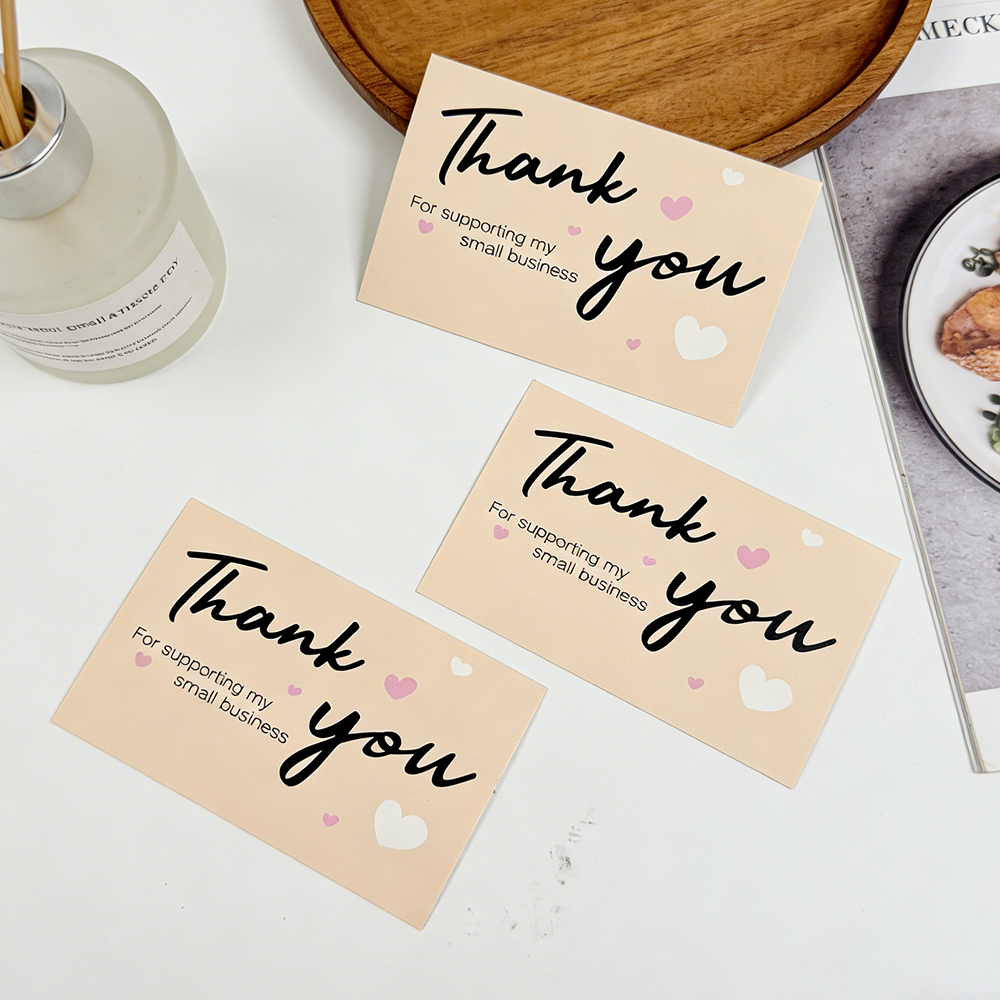 50/100pcs Thank You Cards, for - огляд і ціна Party Event Supply Store