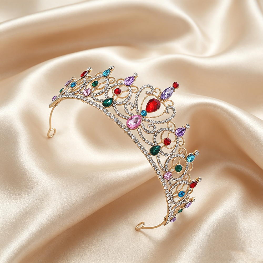 Luxury Vintage Gold Tiara Crow - огляд і ціна Event Supplies