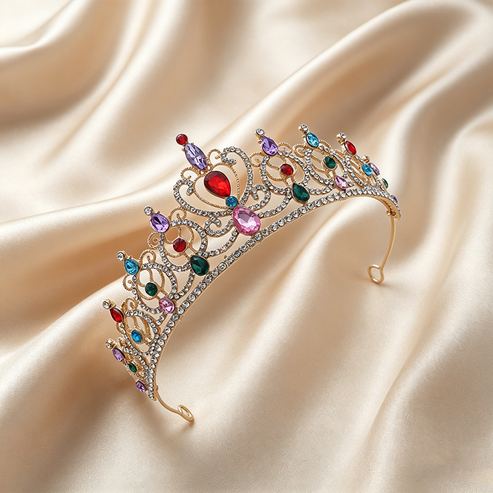 Luxury Vintage Gold Tiara Crow - огляд і ціна Event Supplies