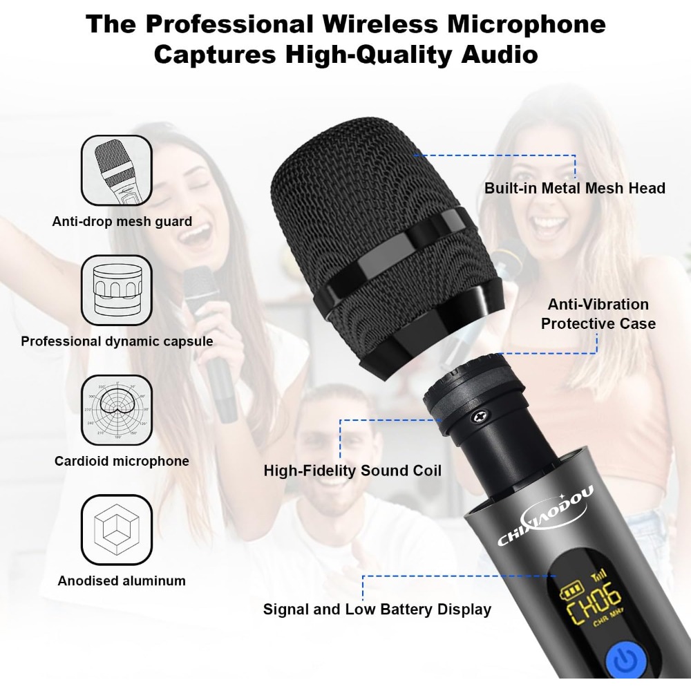 UHF Metal Dual Handheld Dynami - огляд і ціна Event & Party Supply