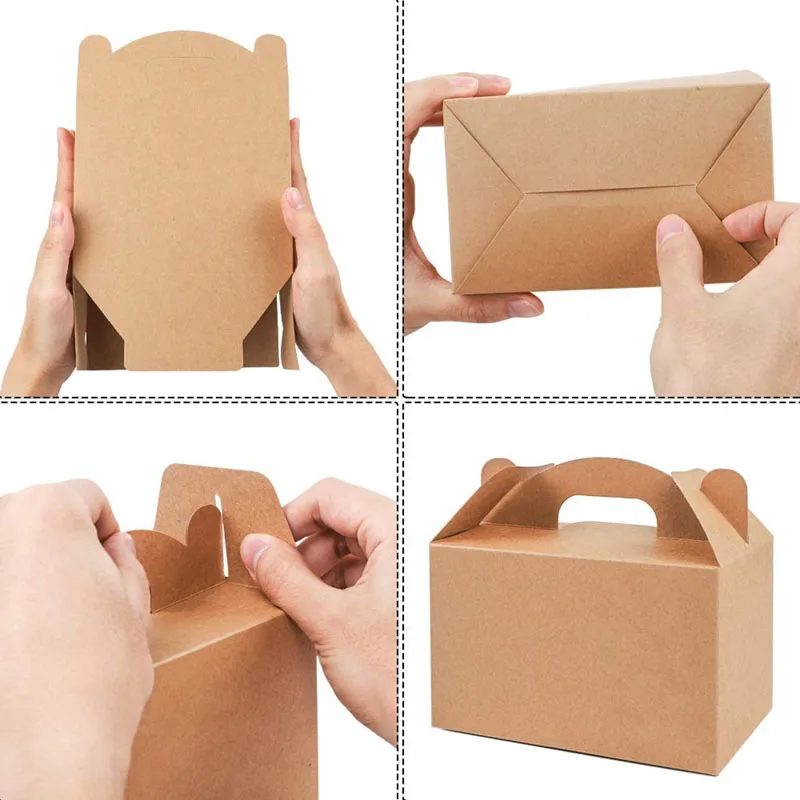 10-30pcs Gift Boxes with Handl - огляд і ціна Event Party Box