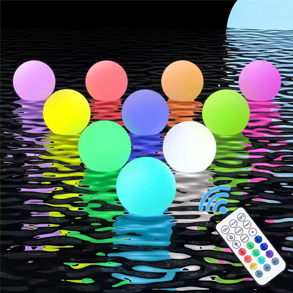1-4PCS Floating Pool Lights wi - огляд і ціна Led Balloon Light