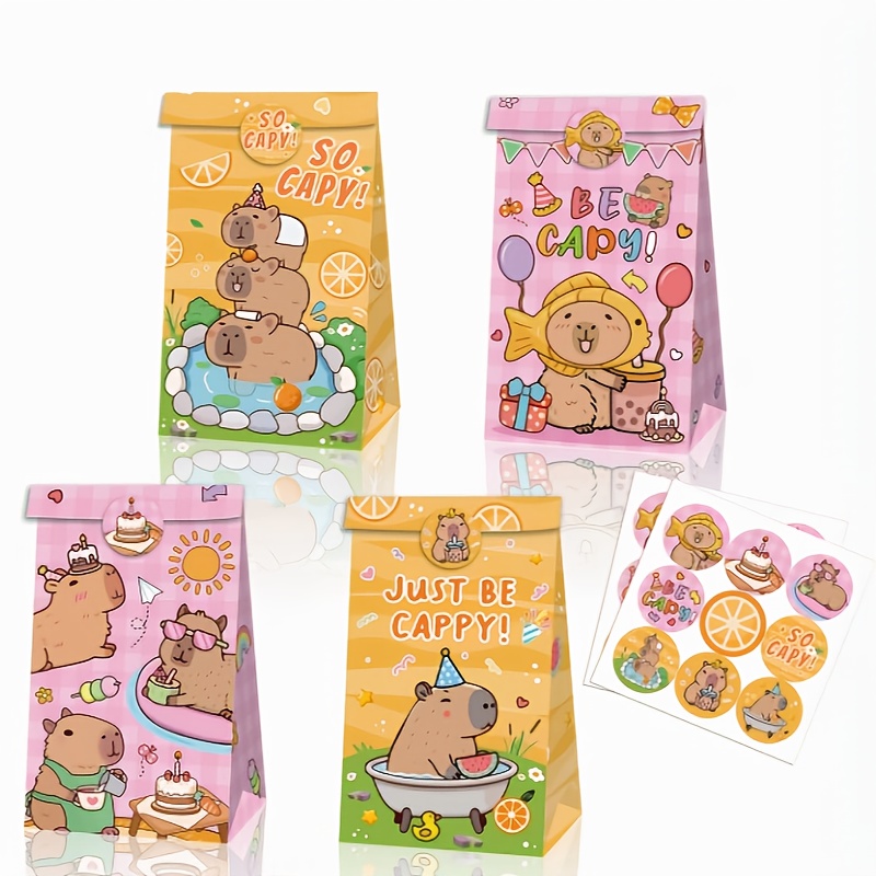12/24/48pcs Capybara Candy Bag - огляд і ціна Event Party Box