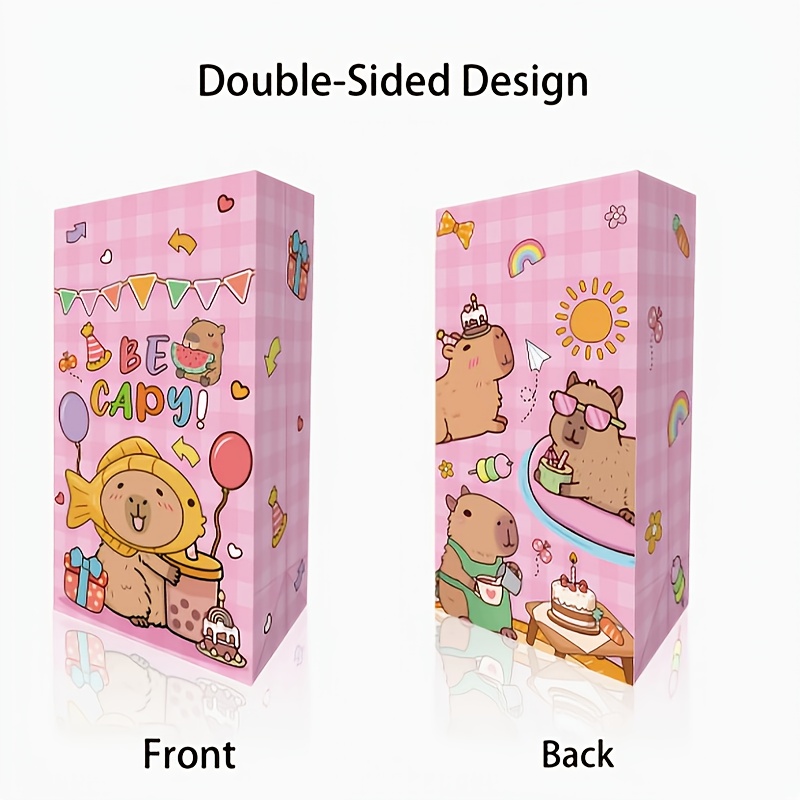 12/24/48pcs Capybara Candy Bag - огляд і ціна Event Party Box