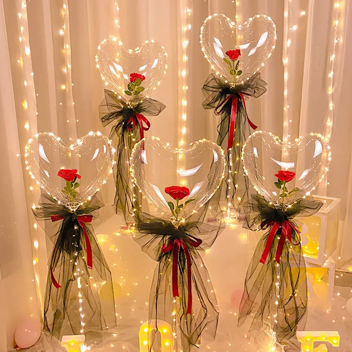 1 Set LED Clear Balloon Transp - огляд і ціна Led Balloon Light