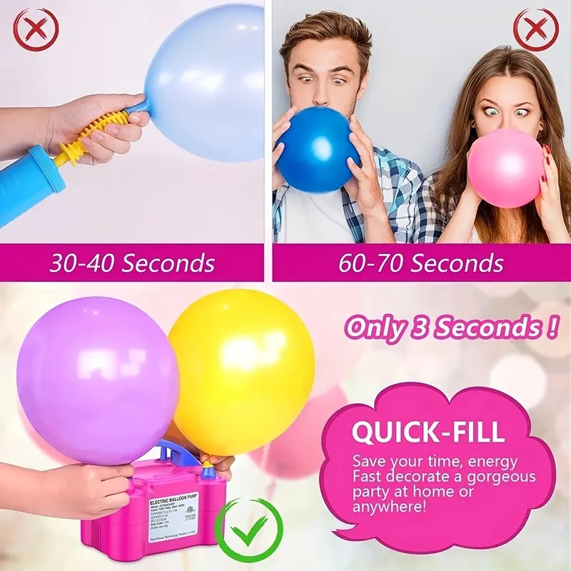 1pc, Balloon Inflatable Electr - огляд і ціна Balloon Pump Hand